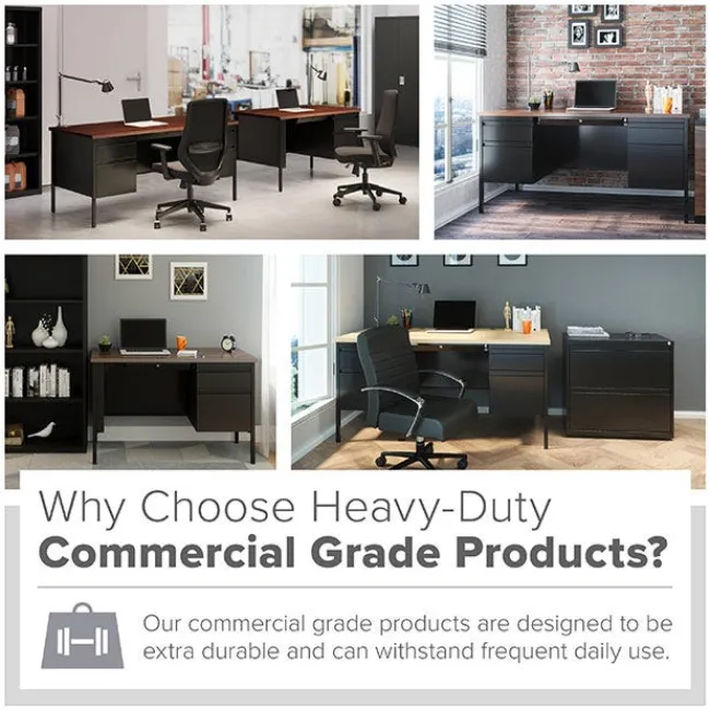 Hirsh Industries Double Pedestal Desks^ Teacher Desks|Instructor Desks