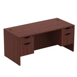 NDI Office Furniture Double Pedestal Desk - 66