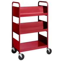 BioFit Double-Sided Combination Cart w/ Flat & Sloped Shelves - 47