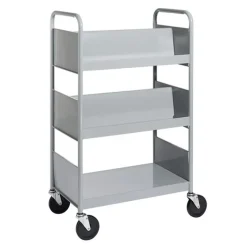 BioFit Double-Sided Combination Cart w/ Flat & Sloped Shelves - 47