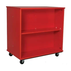 TotMate Double Sided Mobile Bookcase (36" W x 23" D x 36" H)^ Bookcases