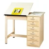 Diversified Spaces Drawer Base Drafting Tables^ Drafting