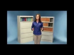 Tennsco 5 Drawer Lateral File Cabinet w/ Top Front Retractable Drawer^ File Cabinets