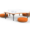 Marco Group Dry Erase Floor Tables & Sonik Rocker Package Sets^ Floor Seating|Activity Tables & Chairs