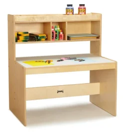 Jonti-Craft Dual Writing Desk^ Two Student Desks