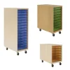 Diversified Spaces Duo Mobile Tote Storage Cabinet^ Lab Storage|Science Storage