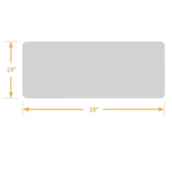 Haskell Echo Series Rectangle Training Table (39'' x 19'')^ Training & Seminar