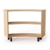 Fern Kids Educator Circular Shelf (40"W x 11-1/2"D x 30"H)^ Bookcases