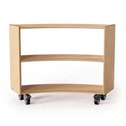 Fern Kids Educator Circular Shelf (40"W x 11-1/2"D x 30"H)^ Bookcases