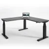 RightAngle Elegante XT Electric Height Adjustable L-Shaped Desk^ Teacher Desks|Instructor Desks
