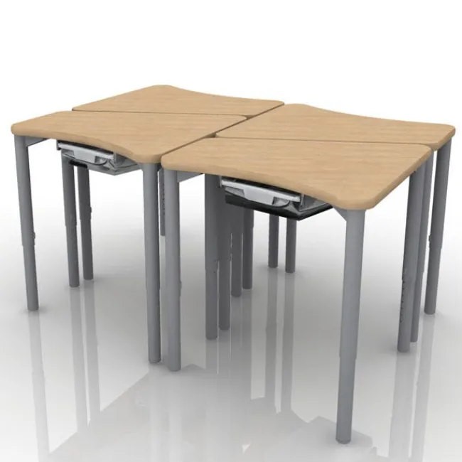 Smith System Elemental Petal Student Desks^ Collaborative Desks