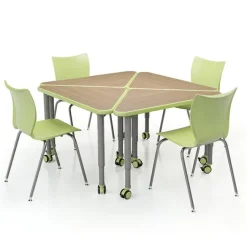 Smith System Elemental Wing Student Desk^ Collaborative Desks