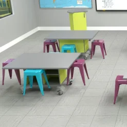 CEF Elementary School 24 Student Classroom Package^ Activity Table & Chair Packages|Classroom Desks & Chairs
