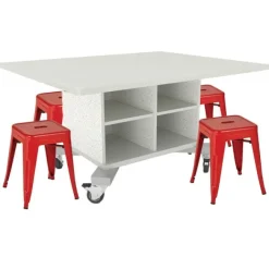 CEF Elementary School 24 Student Classroom Package^ Activity Table & Chair Packages|Classroom Desks & Chairs