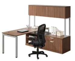 NDI Office Furniture Elements L-Shaped Desk Suite^ Office Suites