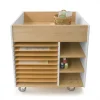 Whitney Brothers elevatED Art Supply Cart^ Art Supply Cabinets|Flat File & Paper Racks