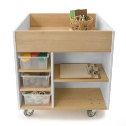 Whitney Brothers elevatED Art Supply Cart^ Art Supply Cabinets|Flat File & Paper Racks