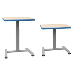 WB Mfg Elevate Plymouth Sit or Stand Student Desk^ Stand-Up Student Desks|Open Front School Desks