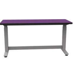WB Mfg Elevate Rectangle 2-Student Table (24" x 60")^ Stand-Up Student Desks|Two Student Desks
