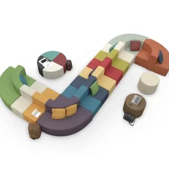 Mooreco Elevate Wind Modular Soft Seating^ Reception & Waiting Room|Soft Seating