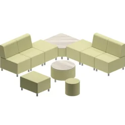 Mooreco Elle Lounge Modular Soft Seating Package^ Reception & Waiting Room|Soft Seating