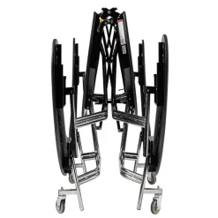 National Public Seating Elliptical Mobile Bench Cafeteria Tables^ Cafeteria|Cafeteria Tables