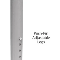 WB Mfg ELO OnVoy Mini Diamond Student Desk w/ Push-Pin Adjustable Round Legs^ Collaborative Desks
