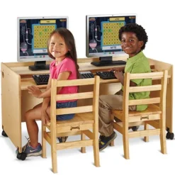Jonti-Craft Enterprise Double Computer Desk^ Computer Lab