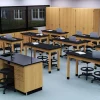 Diversified Spaces Epoxy Resin Maple Science Table with Book Compartment (24'' D X 48'' W)^ Science|Science Tables