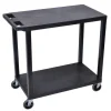 Luxor E Series Flat Shelf Carts^ Utility Carts