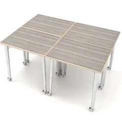 CEF ESTO Rectangle 25-Pack Student Desks^ Desk & Chair Packages|Classroom Desks & Chairs