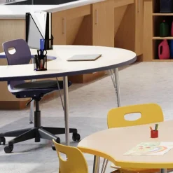 USACapitol Euroflex Lab Chair - Extra Tall w/ Gas Lift & Foot Ring^ Stools|Stools