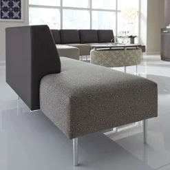 Highpoint Eve Reception Sofa Bench w/ 2/3 Back^ Reception & Waiting Room|Soft Seating