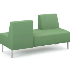 Highpoint Eve Reception Sofa Bench with Opposing Backs by High Point^ Benches|Reception & Waiting Room