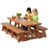 Jonti-Craft EverPlay Outdoor Table & Bench Set^ Picnic Tables|Outdoor Picnic