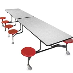 BioFit Executive ADA Cafeteria Tables w/12 Round Stools^ Cafeteria|Cafeteria Tables