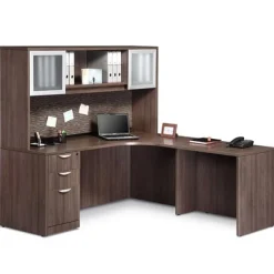 NDI Office Furniture Executive L-Shaped Desk^ Office Suites