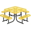 Virco Expanded Metal Outdoor Picnic Table^ Picnic Tables|Outdoor Picnic