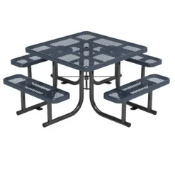 Virco Expanded Metal Outdoor Picnic Table^ Picnic Tables|Outdoor Picnic