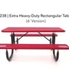 Ultra-Play Extra Heavy-Duty Rectangular Picnic Table^ Picnic Tables|Outdoor Picnic