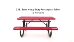 Ultra-Play Extra Heavy-Duty Rectangular Picnic Table^ Picnic Tables|Outdoor Picnic