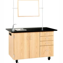 Diversified Spaces Extra Large Mobile Demo Center^ Instructor Desks