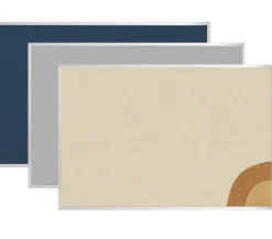 Best-Rite Fabric Cork-Plate Tackboards^ Bulletin Boards