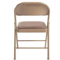 National Public Seating Fabric Padded Basics Steel Folding Chairs (4 Pack)^ Folding Chairs