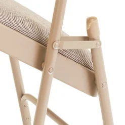 National Public Seating Fabric Padded Folding Chairs Triple Braced 2300 (4 Pack)^ Folding Chairs
