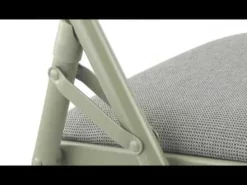 National Public Seating Fabric Padded Folding Chairs Triple Braced 2300 (4 Pack)^ Folding Chairs