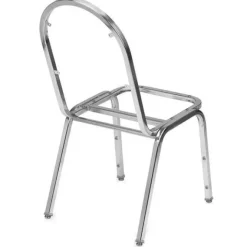 Virco Fabric Padded Stack Chair with Round Back and Crown Seat^ Restaurant & Cafe|Cafe Chairs