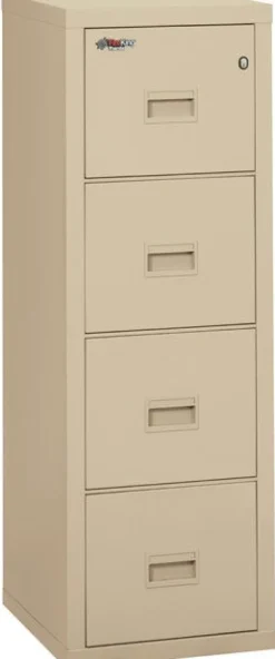 FireKing Fire-Resistant 22''D Vertical Turtle Files^ File Cabinets