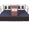 AmTab Fixed Height Stage Sets w/ Carpet Surface^ Stage Sets