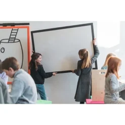 Muzo Flomo Mobile Magnetic Dry Erase Board^ Outdoor Boards|Combination Boards